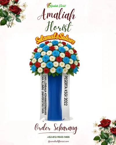 Standing Flower di Kawasan Industri Sidoarjo